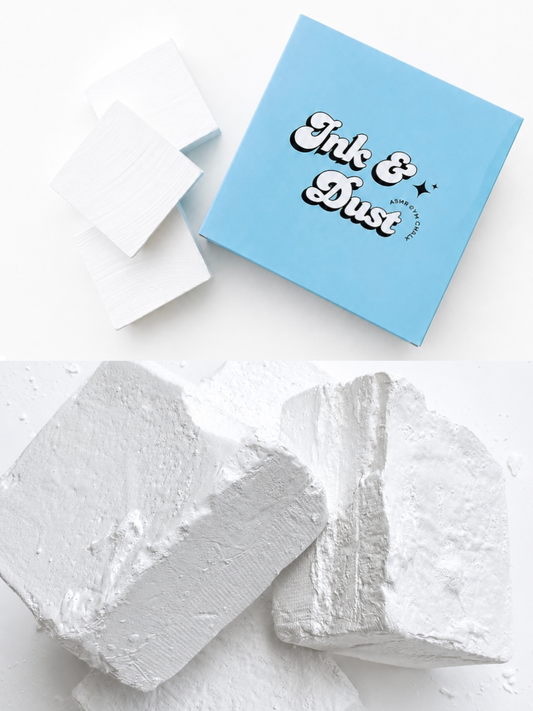 Super Soft Polished Gym Chalk Box and Jumbo Unpolished Blocks Bundle
